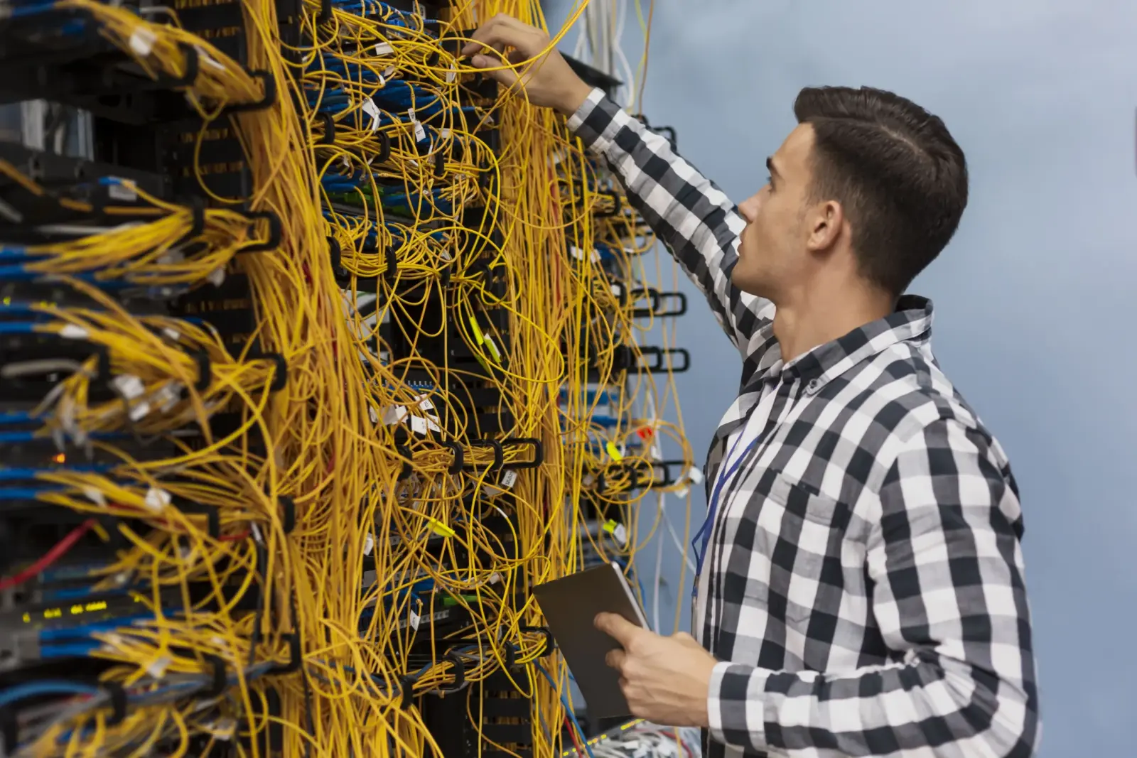 Commercial server room