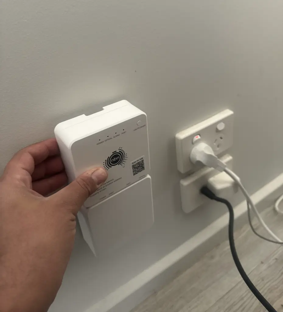 New NBN NTD 1 port relocation