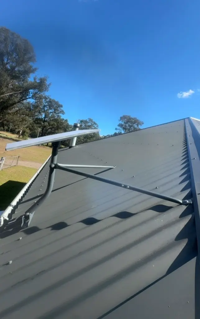Professional Starlink antenna installation